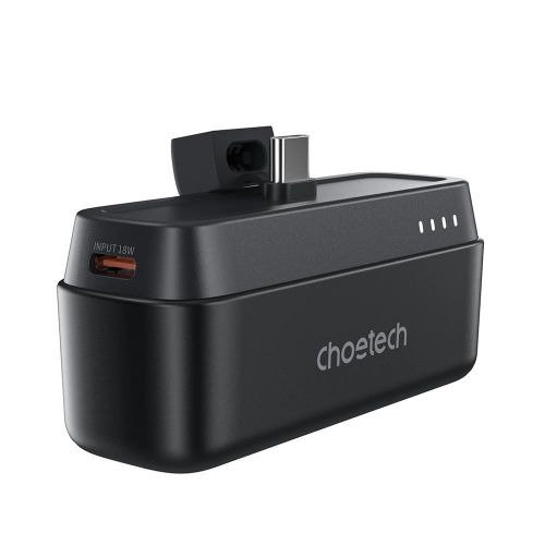 Choetech Wired Wired Mini Power Bank , 5000 mAh 1 Ports , Black , B740