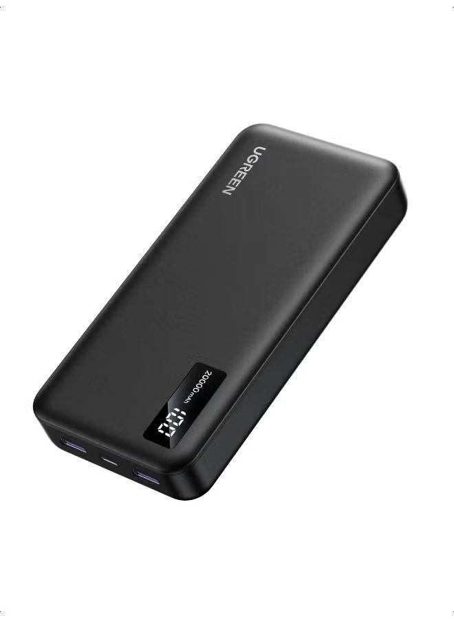 Ugreen Wired , 20000 mAh 3 Ports , Grey , PB312