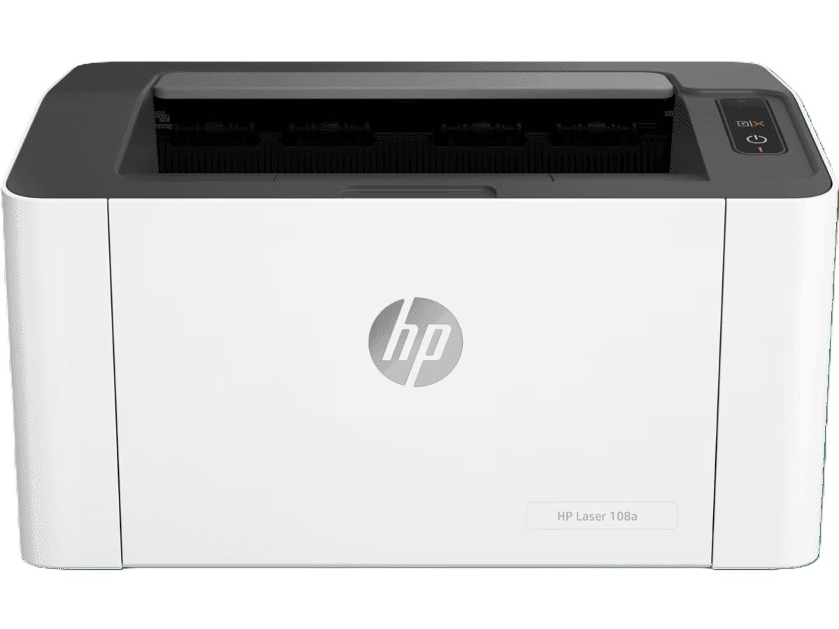 Hp LaserJet 108a Laser Printer , White - 4ZB79A