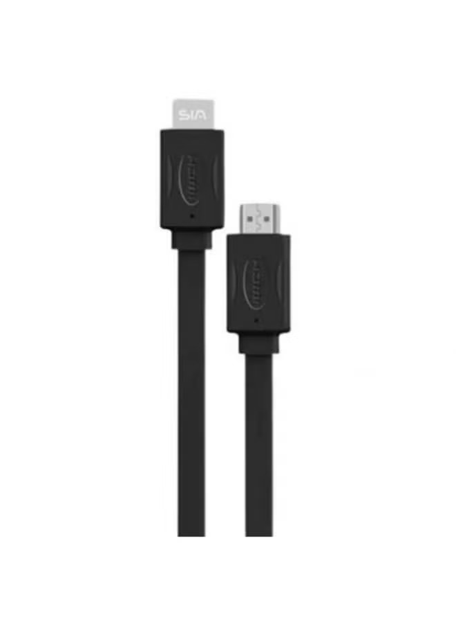 Sia HDMI Cable , 1.5M -BKFLTHDM150B