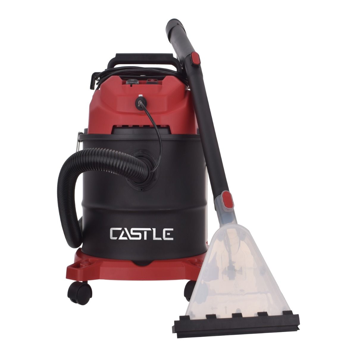Castle Drum Vacuum Cleaner , Black Red - DVC2620