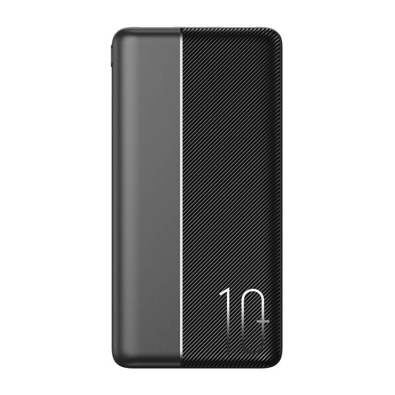 Wiwu Wi-P032 Wired Wired Power Bank , 10000 mAh 2 Ports , Black