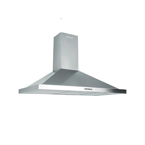 White Line Built-In Pyramids Hood , 90 Centimeter , Stainless Steel - Classico 90 X