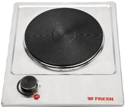 Fresh Hot Plate , 1 Plate Burners , 1500 Watt White - MT-CM250