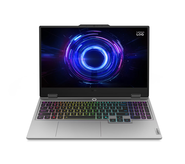 Lenovo LOQ 15IRX10 83JE00WXED Laptop ,Intel Core i7-13700HX 15.6 Inch ,512 GB SSD ,16 GB ,NVIDIA GeForce RTX 5060 ,Windows 11 - Luna Grey