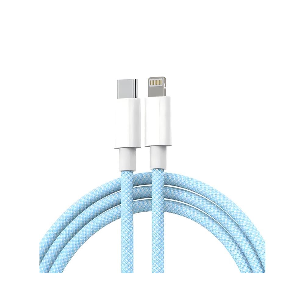 L'Avvento Lightning Mobile Cable 1.2 Meter Blue - MP34L