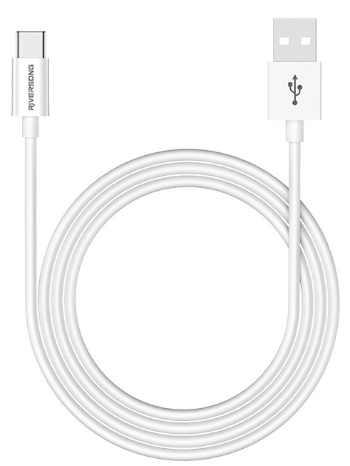 Riversong Lotus Type C Mobile Cable 1.2 Meter White - CT71