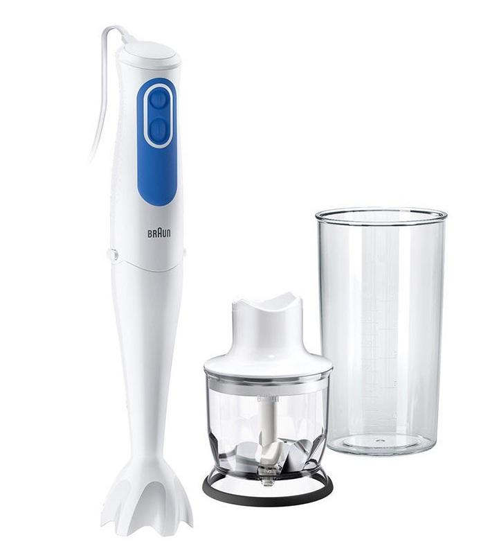Braun MultiQuick 3 Hand Blender with Chopper, 700 Watt - MQ 3020 Pasta