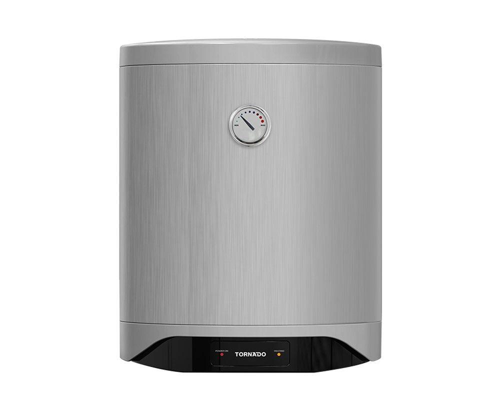 Tornado Electric Water Heater , 40 Liter Silver - TEEE-40MS