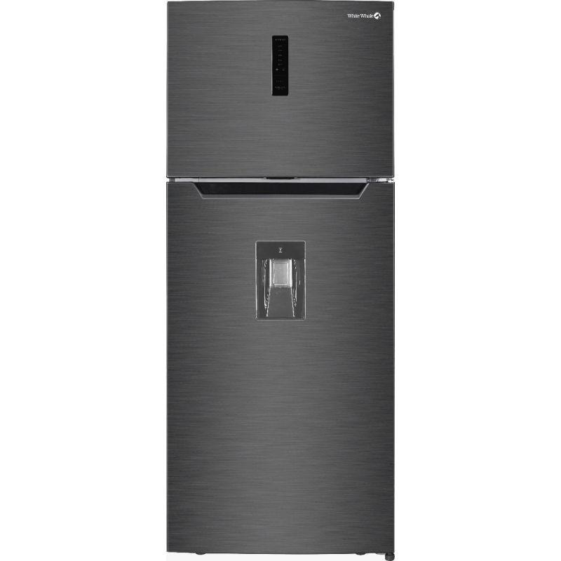 White Whale NoFrost Top Freezer Refrigerator , 430 Liter , Black - WR-4385 HBX