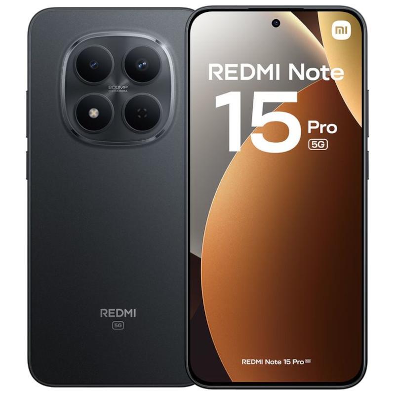 Xiaomi Redmi Note 15 Pro , 512 GB , 12 GB , 5G , Dual-SIM - Black