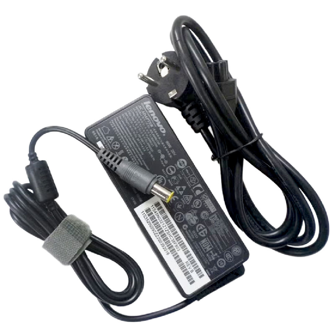 Generic Laptop Charger for Lenovo DC 7.9×5mm 3.25A , 65 Watt , Black