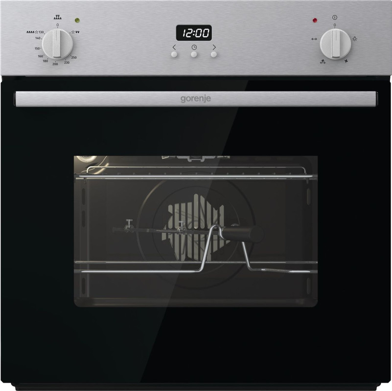 Gorenje Built-in Oven with Grill 77 Liter , Black Stainless Steel - BOG6632E01X