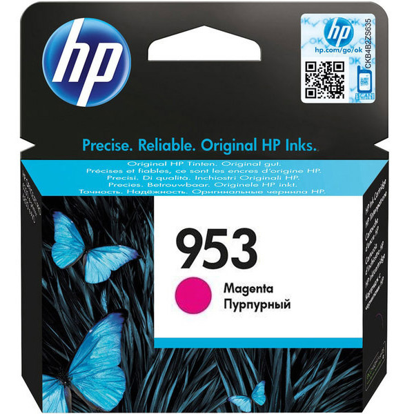 Hp 953 Ink Cartridge , Magenta - F6U13AE