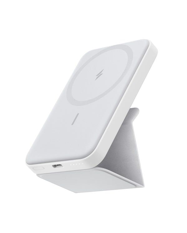 Anker MagGo Wired and Wireless Magnetic Wireless Power Bank , 5000 mAh 1 Ports , White