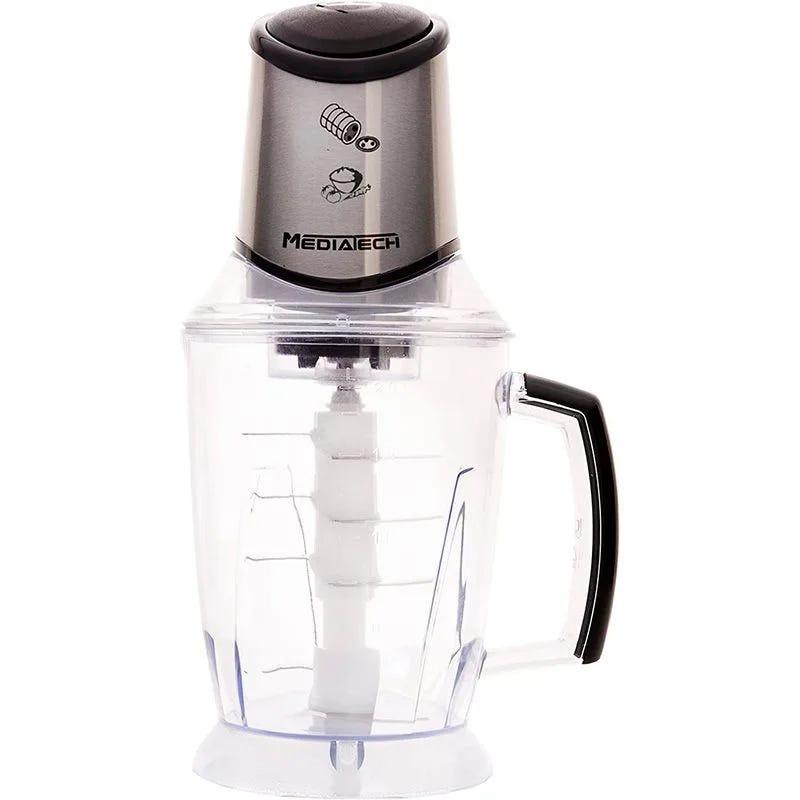 Mediatech Electric Chopper , 800 Watt Black Silver - MT-CR50