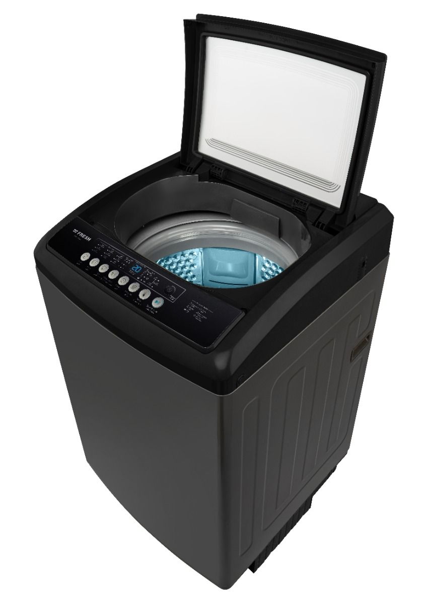 Fresh ftm12f12bh Top Load washing Machine , 12 kg , Stainless Steel