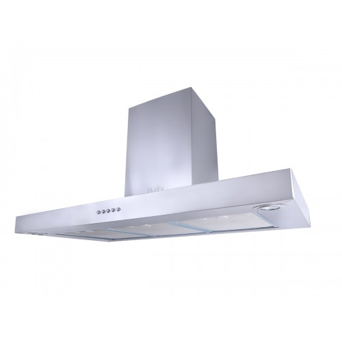 Purity Flato Pro Built-In T-Shape Hood , 60 Centimeter , Silver