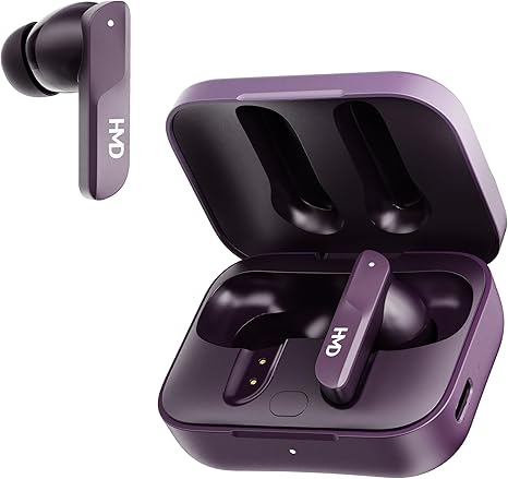 HMD DUB S60 Earbuds , Environmental Noise Cancellation , Purple