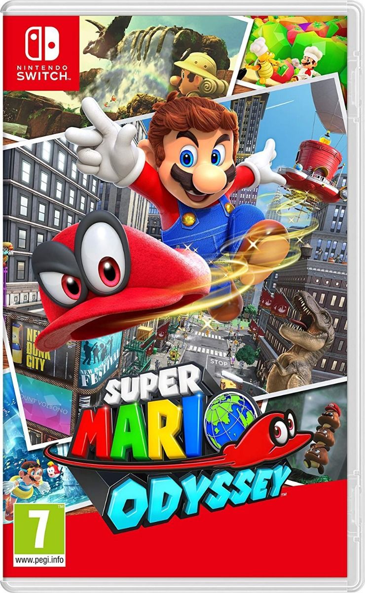 Super Mario Odyssey Game (Pre-Owned)Game