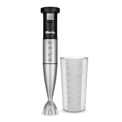Mienta Hand Blender with Beaker 1000 Watt Black - HB111635A