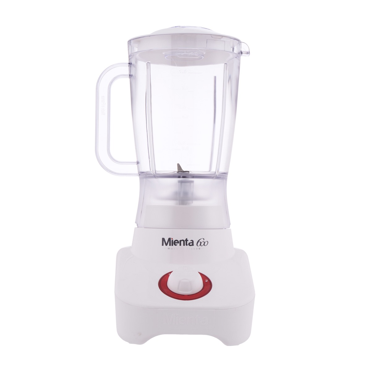 Mienta Countertop Blender 600 Watt White - BL1221A