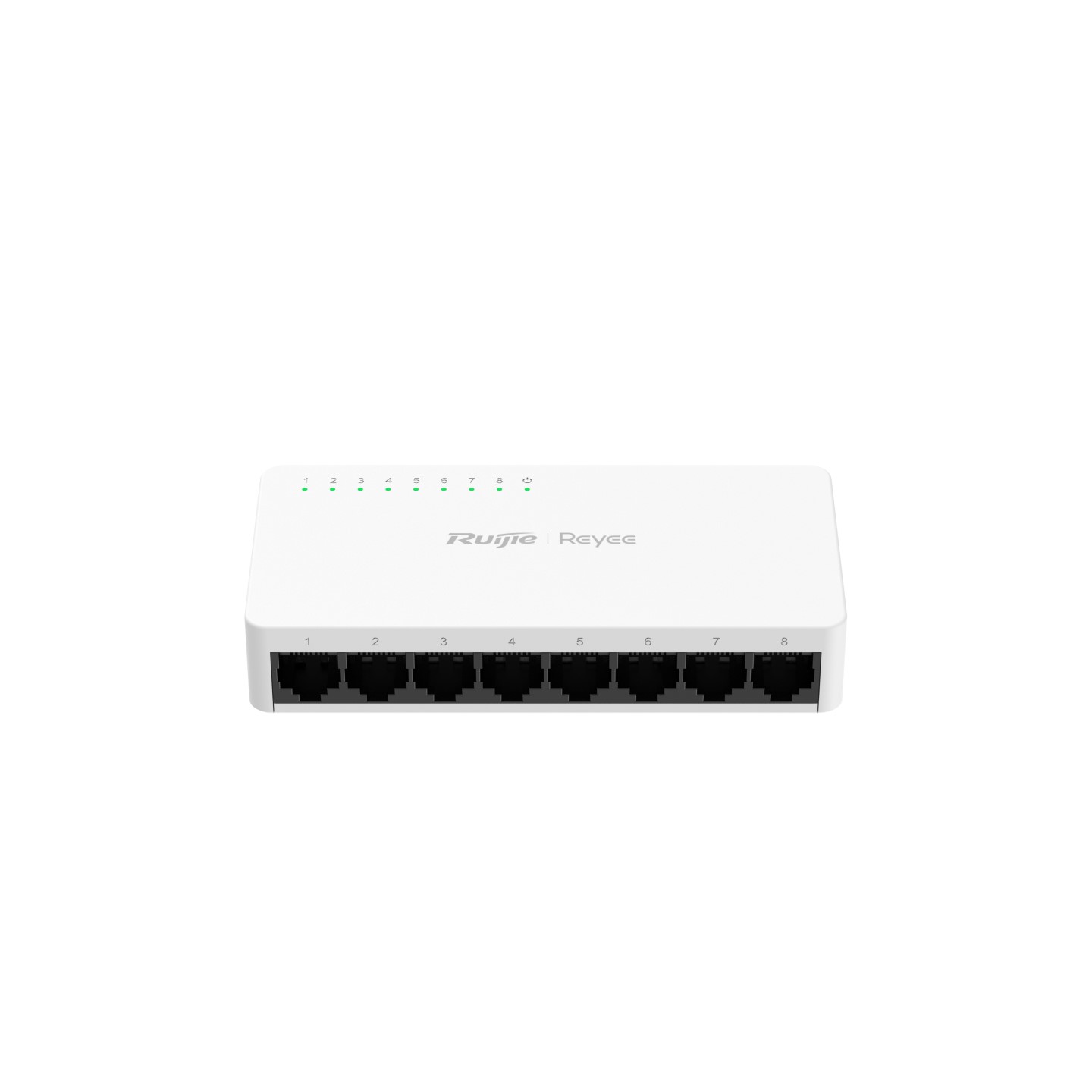 Ruijie Reyee Plastic Casing Non-PoE Switch , 8 Ports , White - RG-ES08G-L