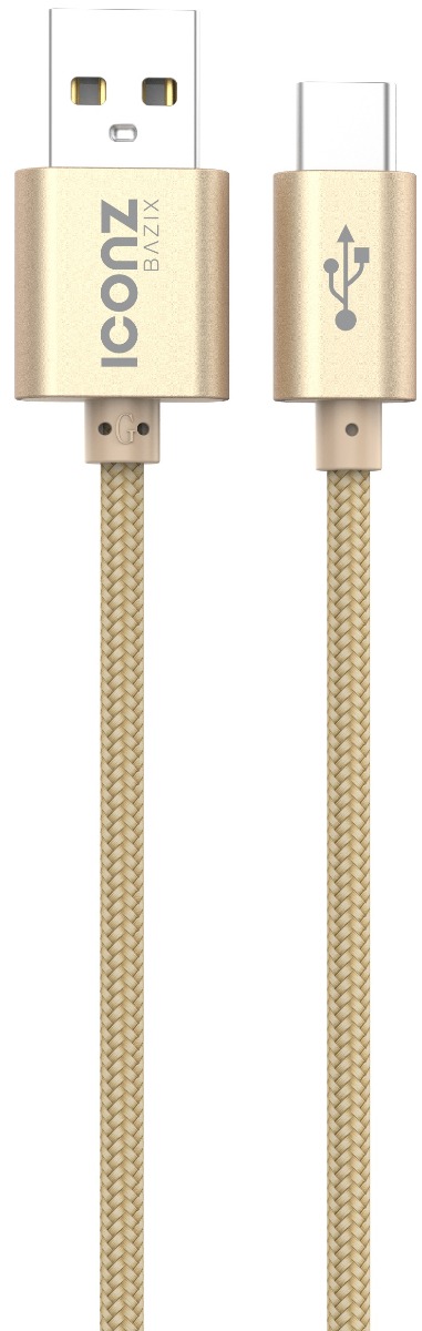 Iconz Multi Ports Mobile Cable 1 Meter Gold - XBC05G