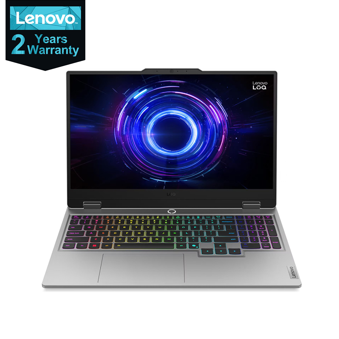 Lenovo LOQ 15IRX10 83JE00WXED Laptop ,Intel Core i7-13700HX 15.6 Inch ,512 GB SSD ,16 GB ,NVIDIA GeForce RTX 5060 ,Windows 11 - Luna Grey
