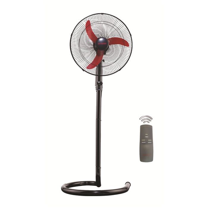 Fresh Shabah Stand Fan , 20 Inch , Black - GSFR-20