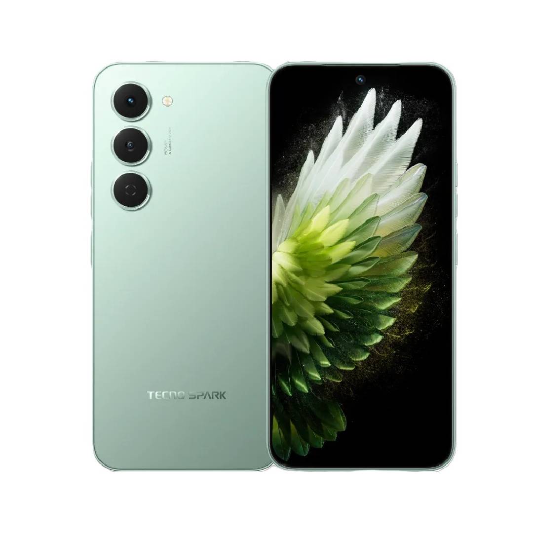 Tecno Spark 40 Pro , 256 GB , 8 GB , 4G , Dual-SIM - Bamboo Green