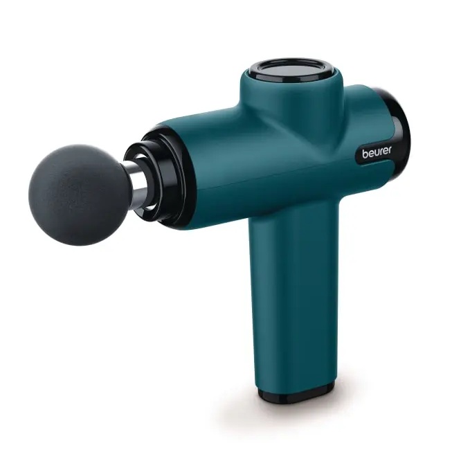 Beurer MG 99 Rechargeable battery Massage Gun with Attachments , Blue Black