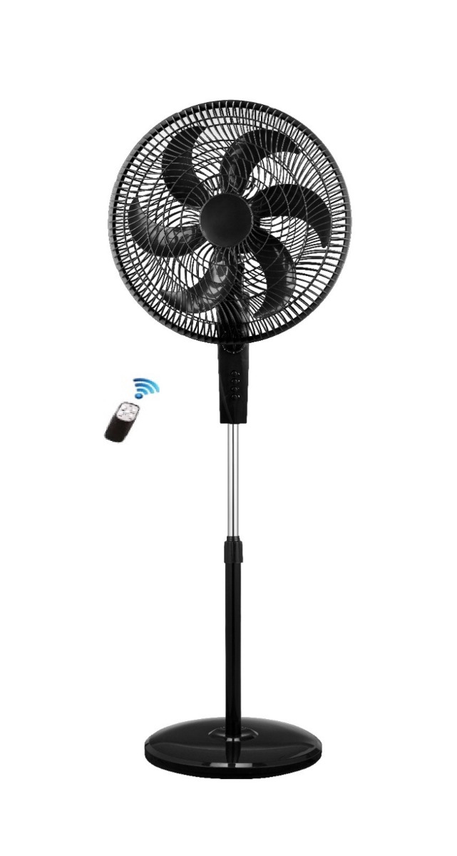Skyline Jet Stand Fan , 18 Inch , Black - SF18-R