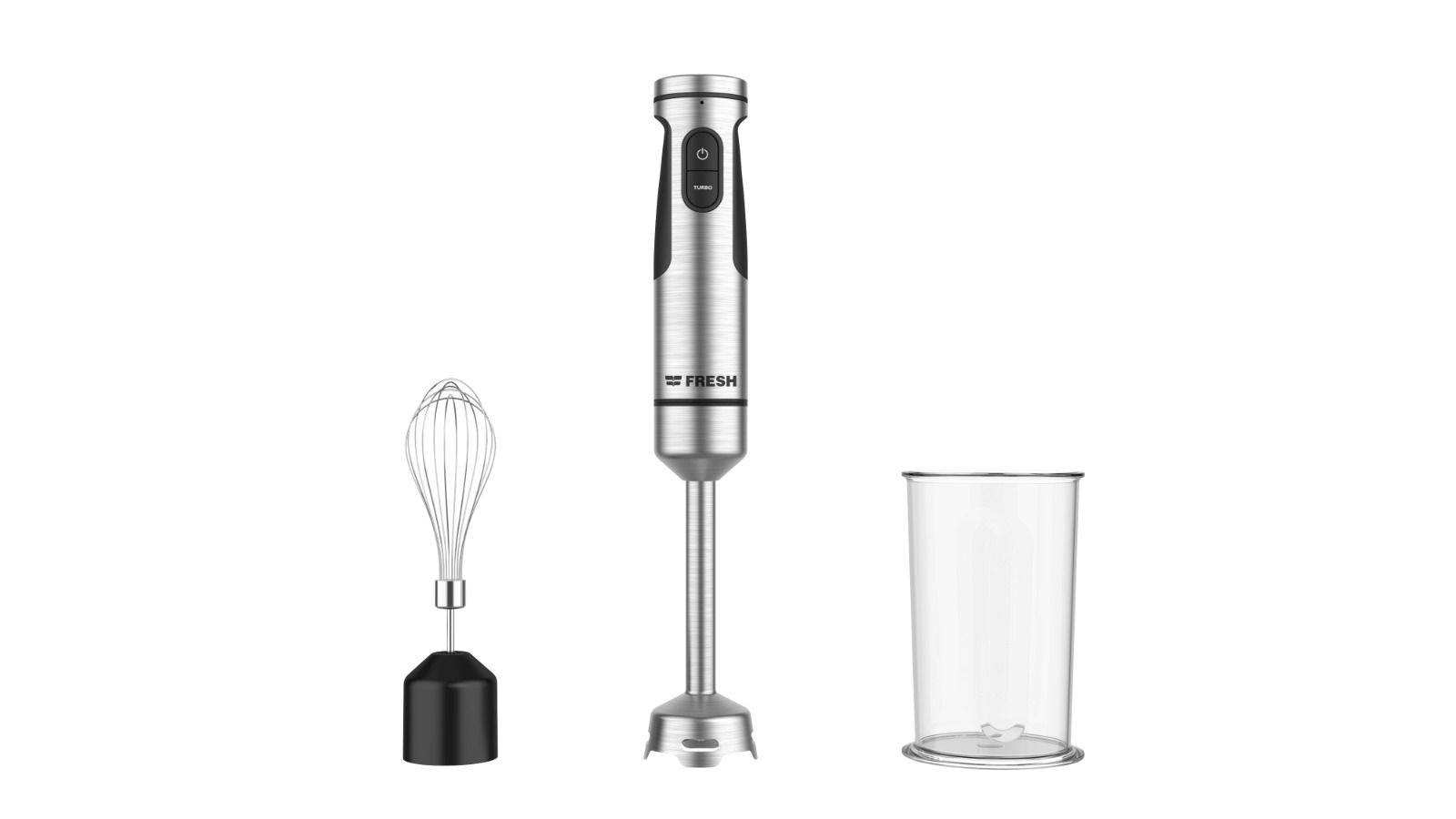 Fresh Hand Blender with Attachments 1500 Watt Black Silver - HB-1500 N - 500020193