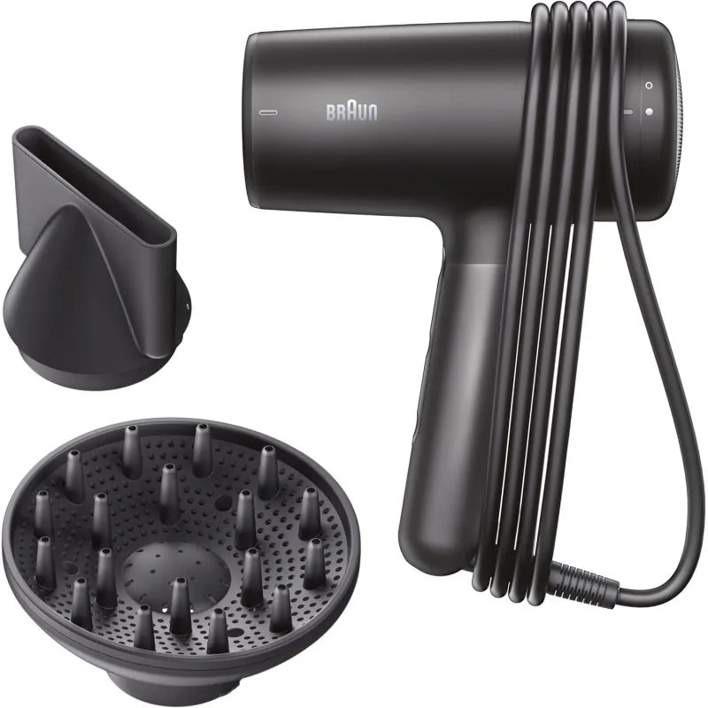 Braun Hair Dryer 2100 Watt , Black - BRHD425E