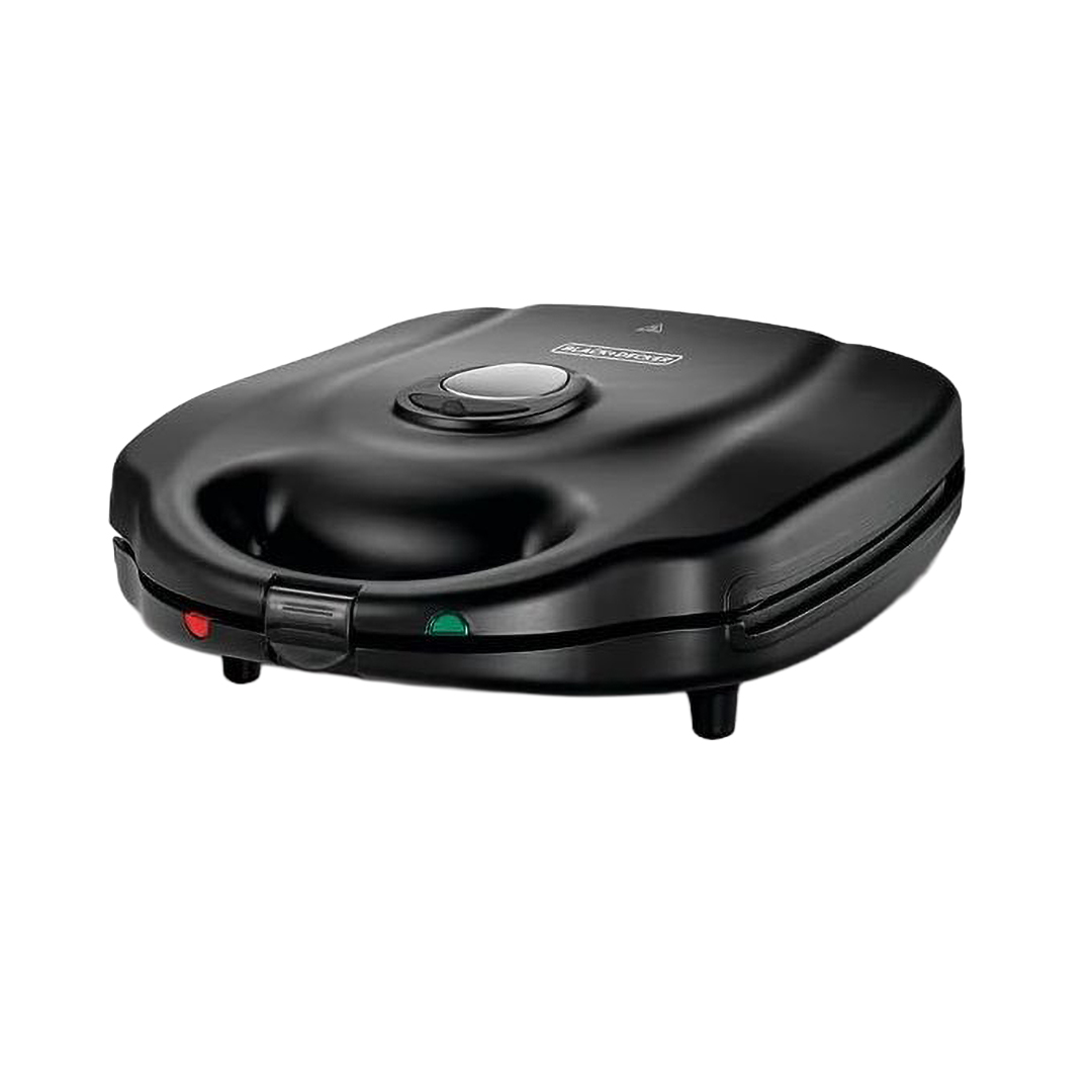 Black + Decker 3 in 1 Sandwich Maker 1400 Watt Black - TS4130-B5