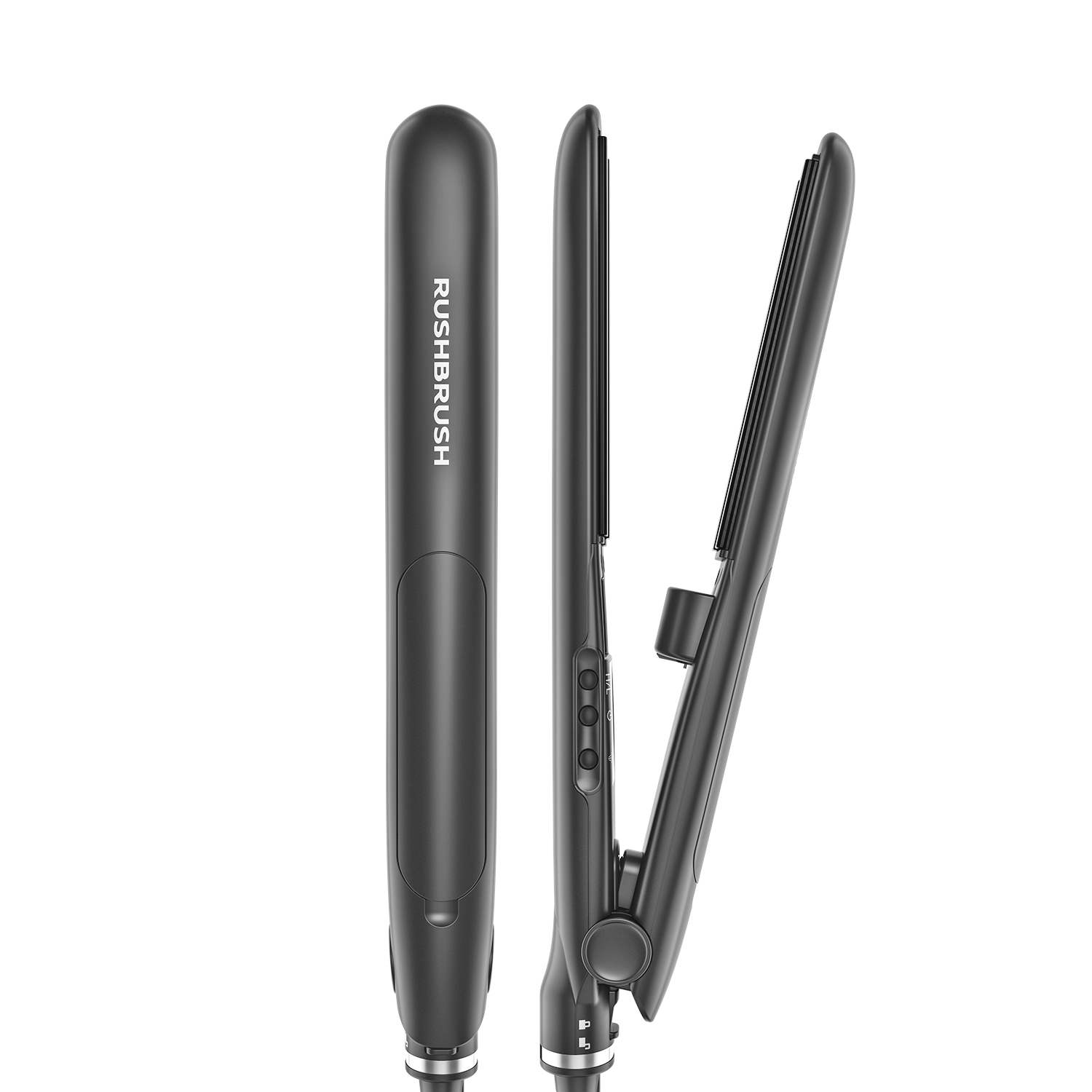 Rush Brush X5 Lite Hair Straightener 230 Celsius , Black
