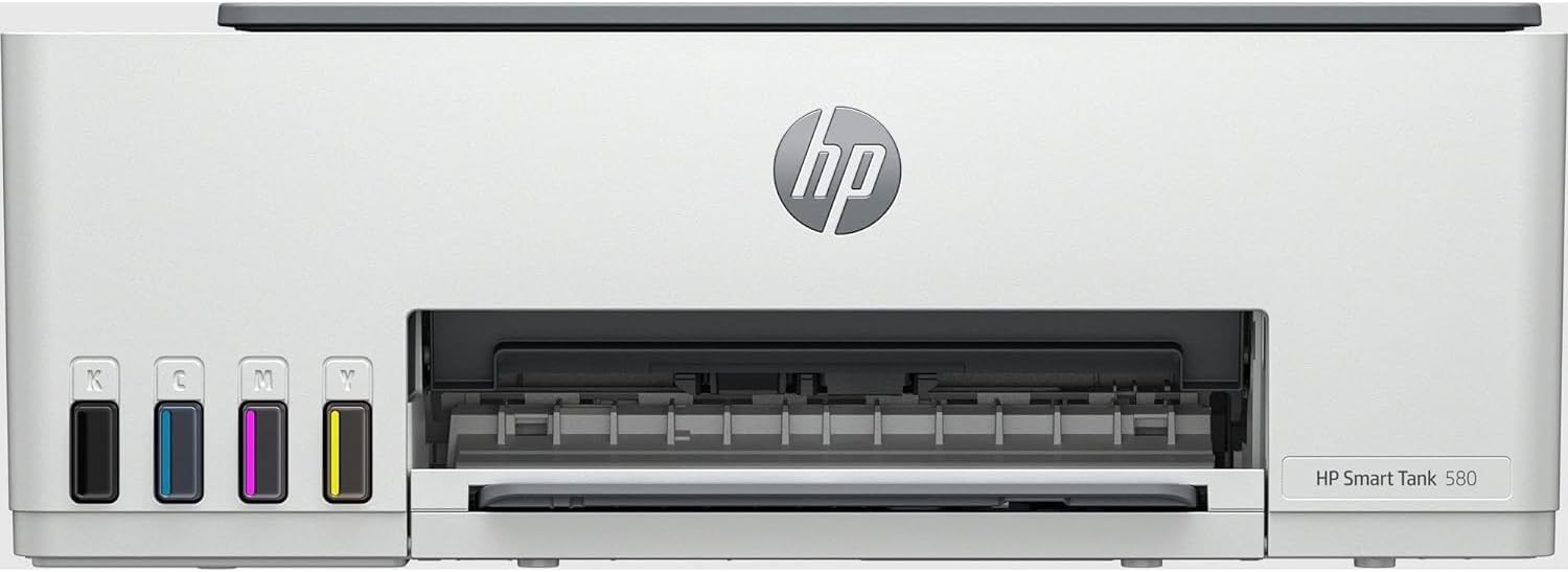 Hp Smart Tank 580 All in One Printer , White - 1F3Y2A