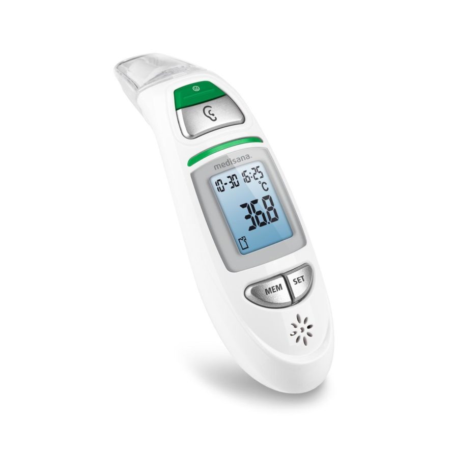 Medisana TM 750 Digital Thermometer , White Green - 76140