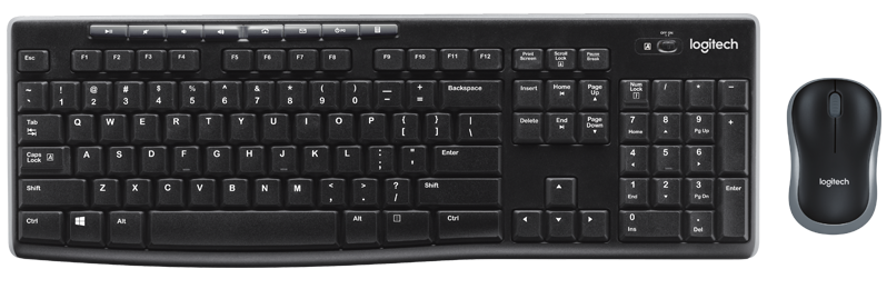 كيبورد و ماوس لاسلكي لوجيتيك MK270- 920-004519