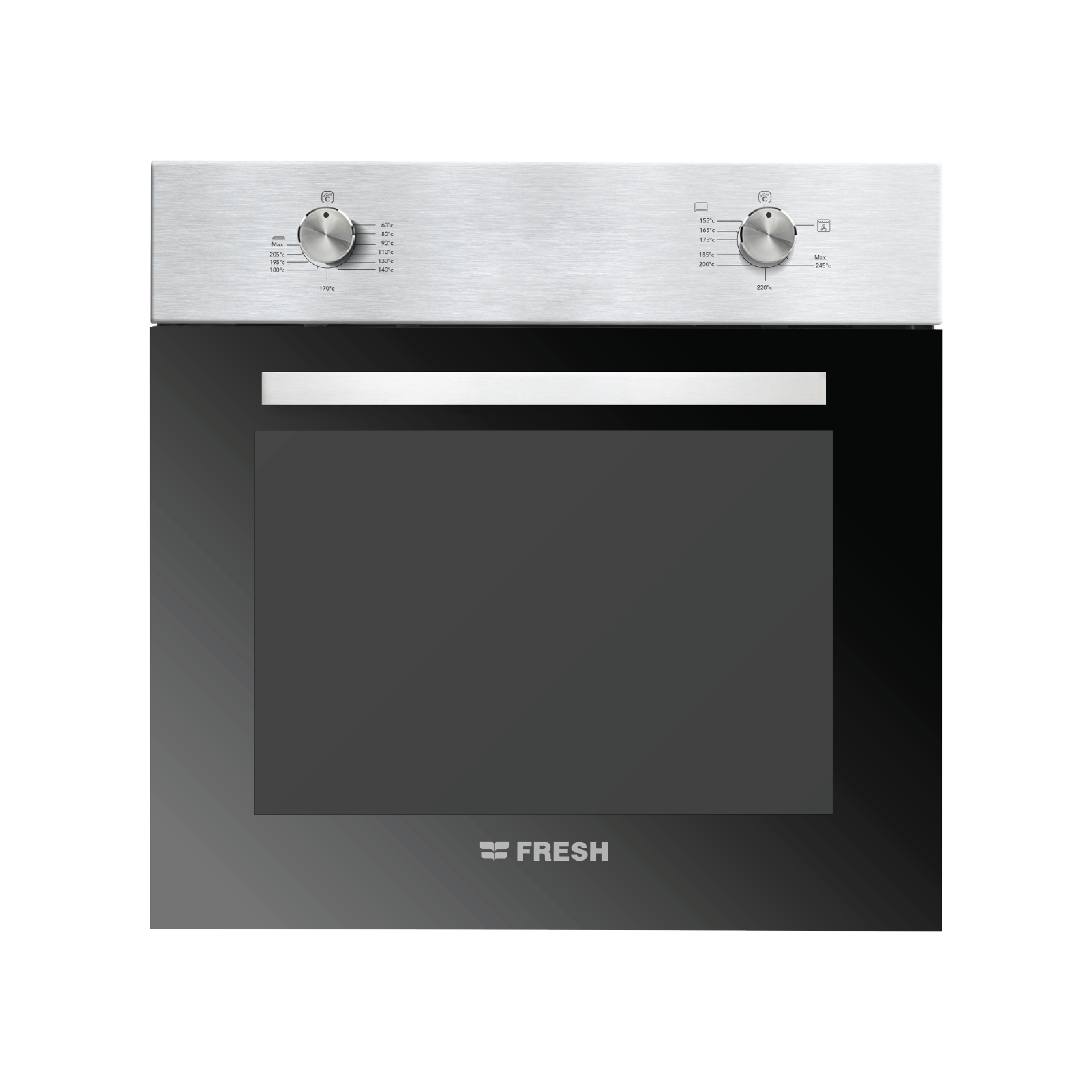 Fresh Built-in Oven with Grill 56 Liter , Stainless Steel - 21566