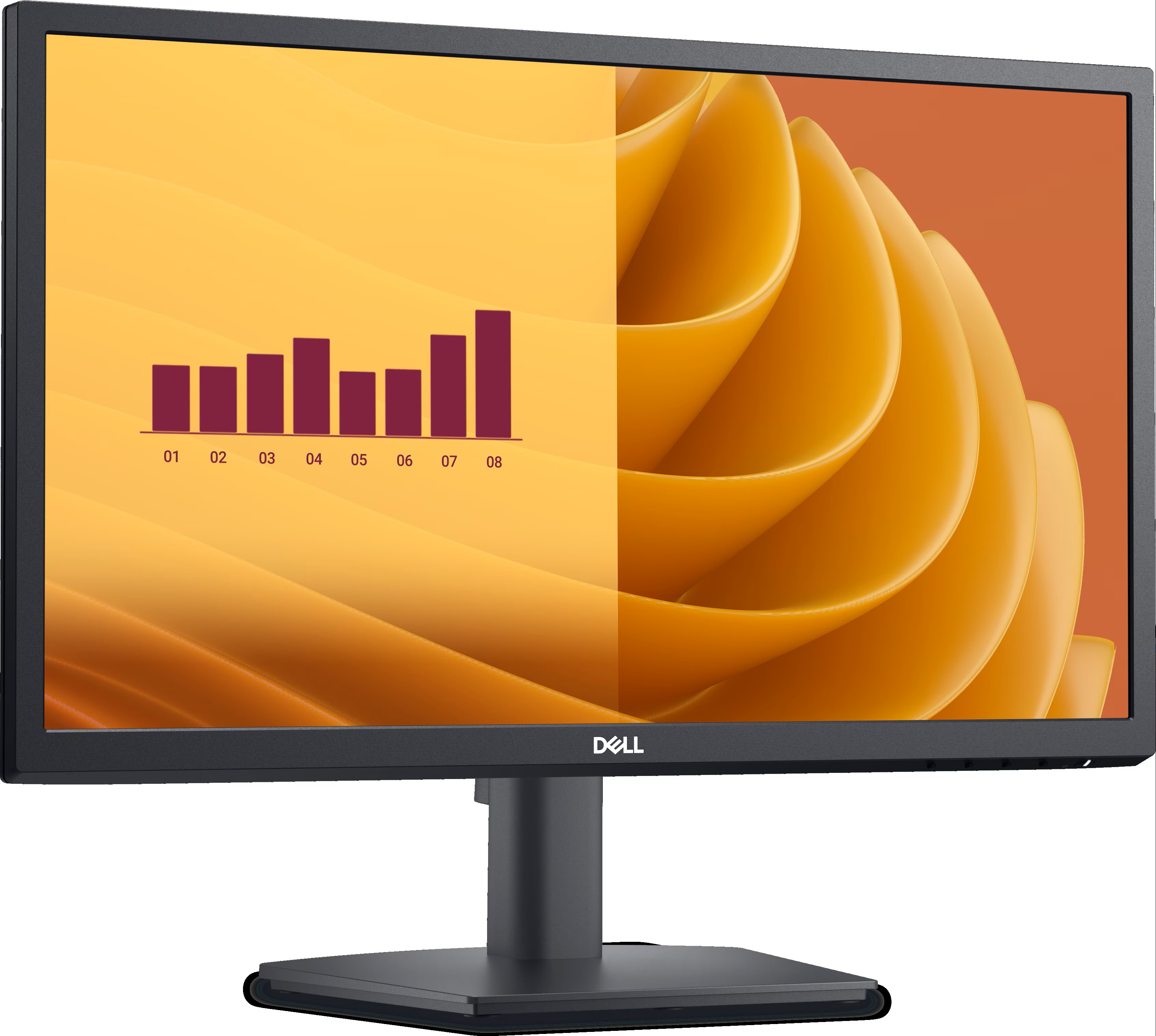 Dell 22 Inch FHD Monitor , 75 Hertz 5 Millisecond , Black - E2225H