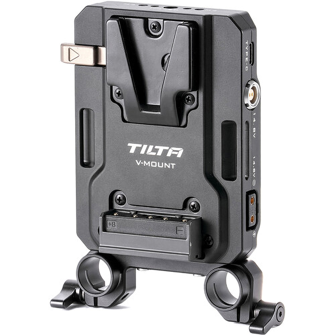لوحة تثبيت بطارية V-Mount تيلتا لبطاريات V-Mount القياسية ،اسود - TA-BTP4-V-B