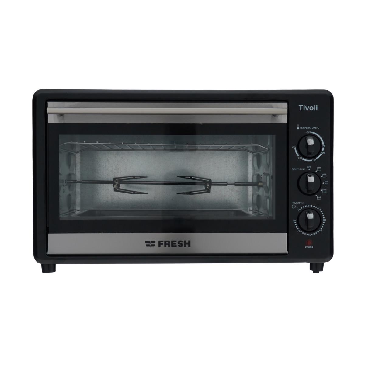 Fresh Tivoli Oven with Grill , 45 Liter , Black - FR-4503R