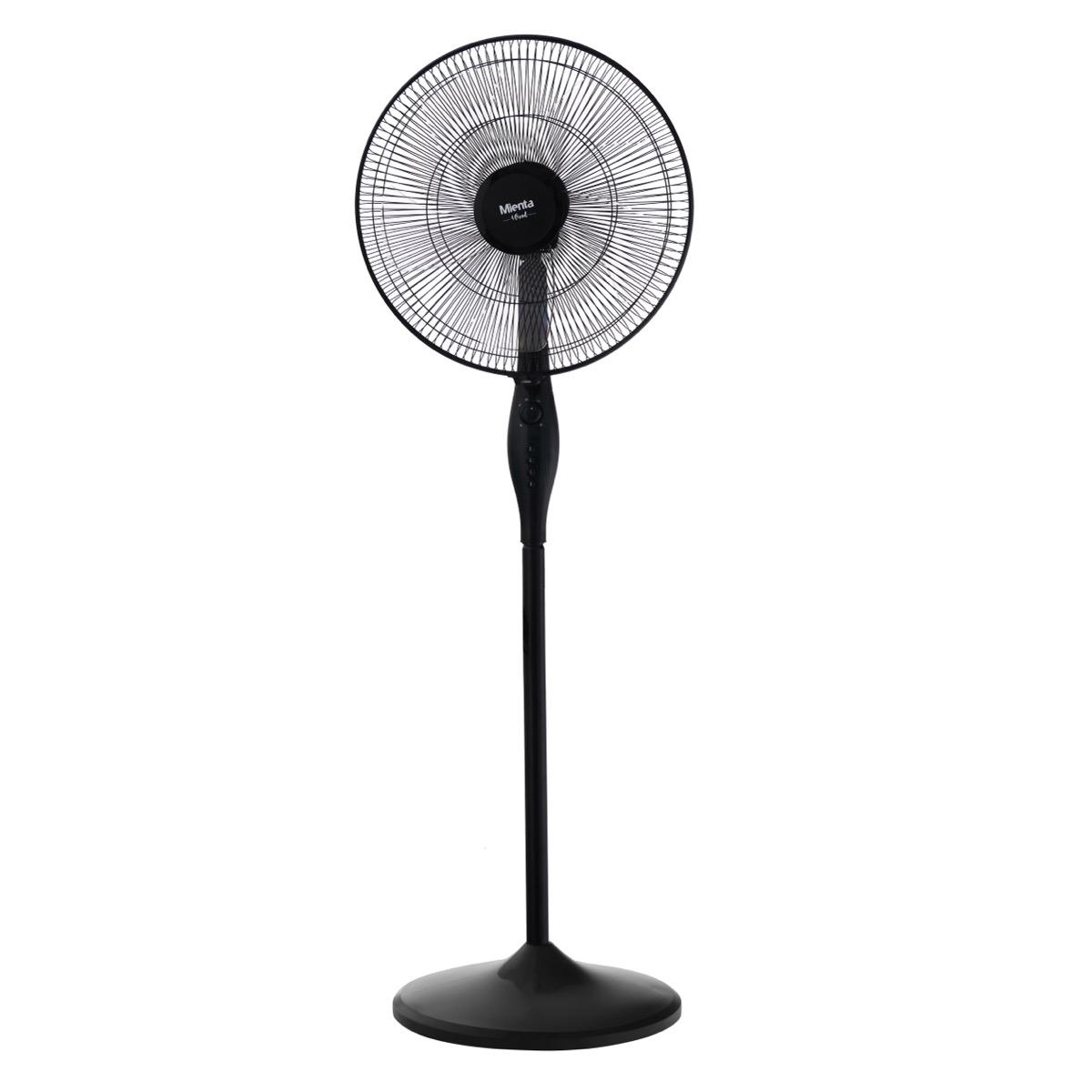 Mienta Stand Fan , 18 Inch , Black - SF35938A