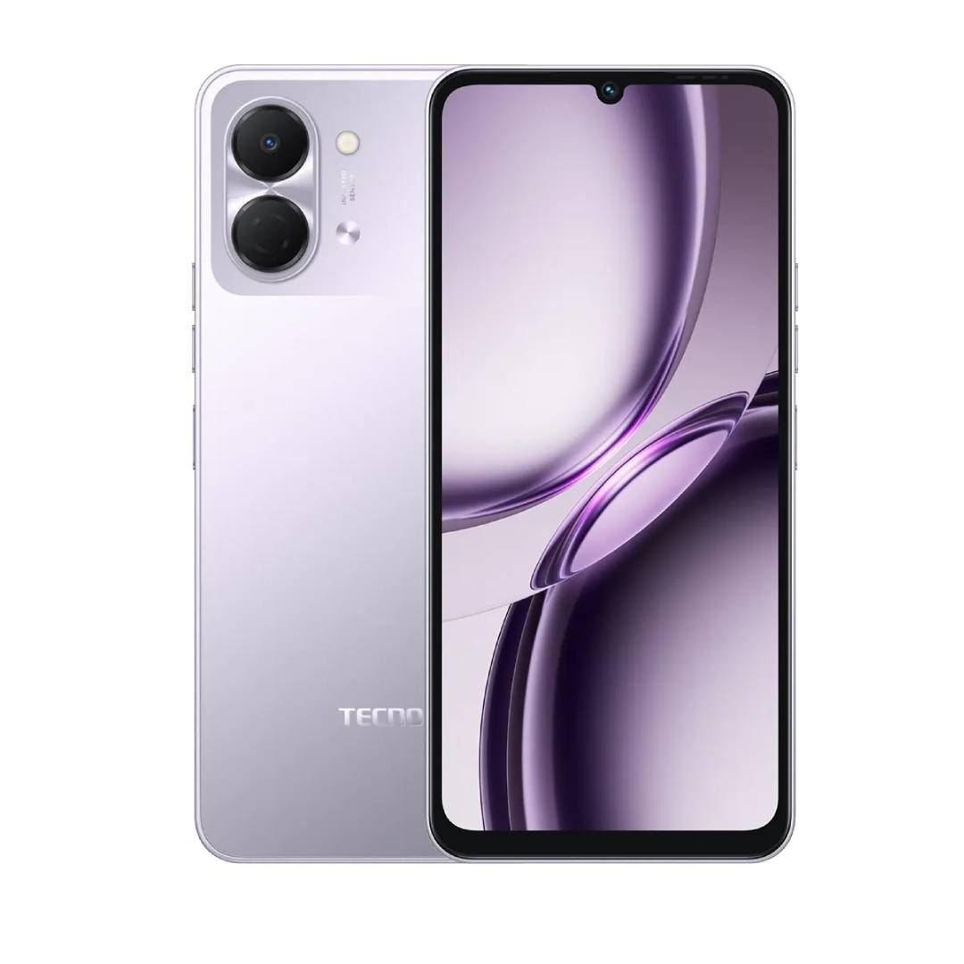 Tecno Spark Go 3 , 64 GB , 4 GB , 4G , Dual-SIM - Aurora Purple