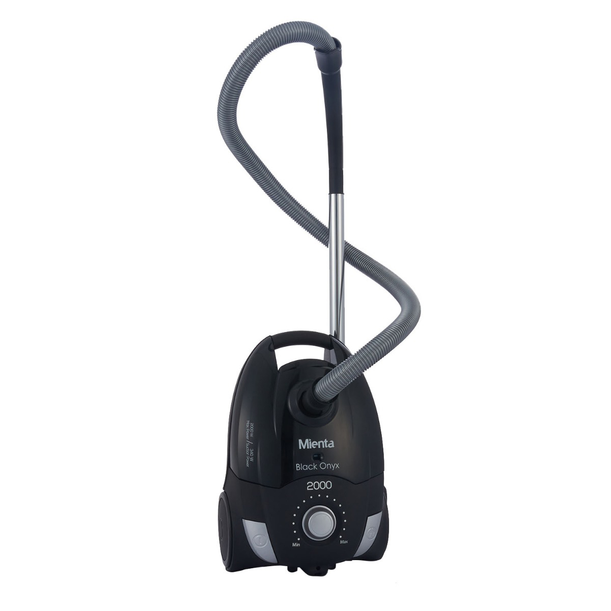 Mienta Beetle Bagged Canister Vacuum Cleaner Grey - VC19404B
