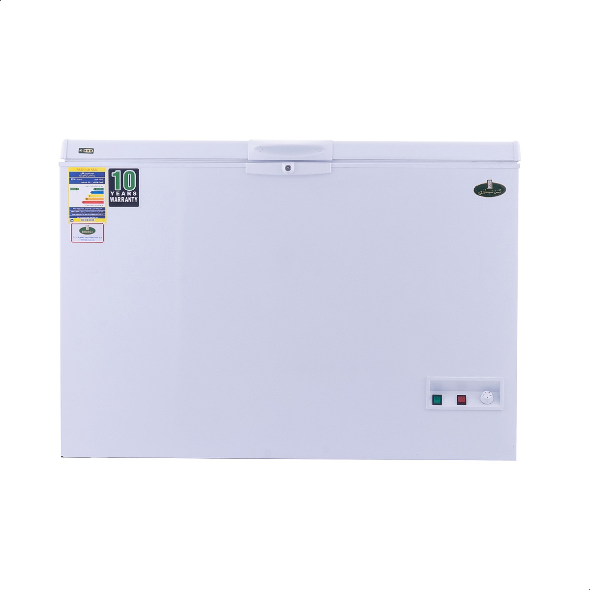 Kiriazi Defrost Chest Deep Freezer , 336 Liter , White - E336