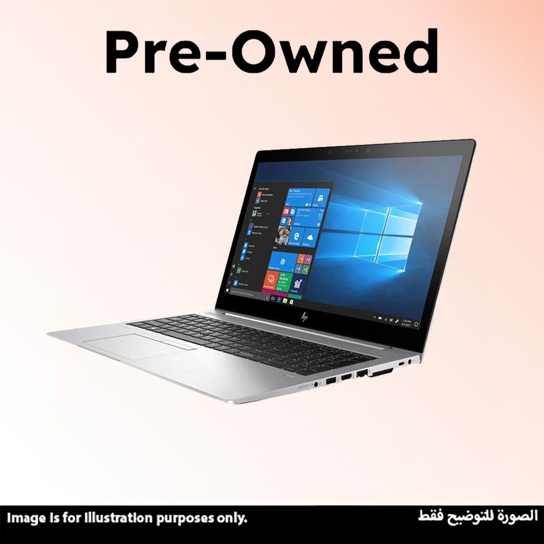 HP EliteBook 755 G5 Laptop,  15.6 Inch FHD, IPS, Windows 10 Pro - Ash Silver (Pre-Owned)