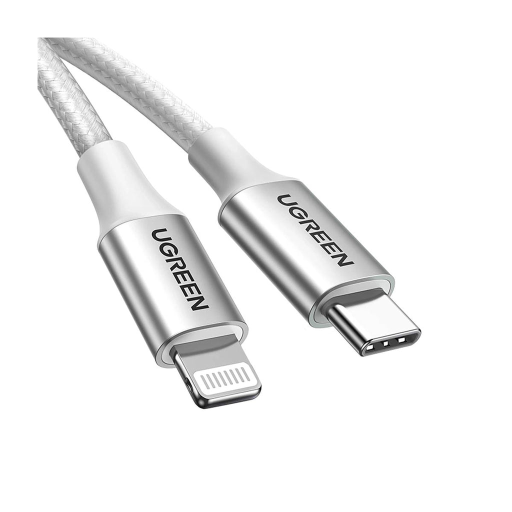 Ugreen Multi Ports Mobile Cable 1 Meter Silver - 70523